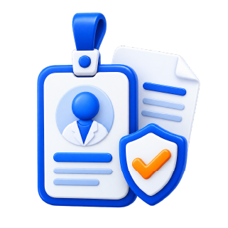 Dental credentialing icon